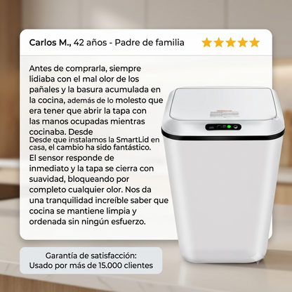 SmartLid™ Basurero Inteligente [Ábrelo Sin Tocar con las Manos]