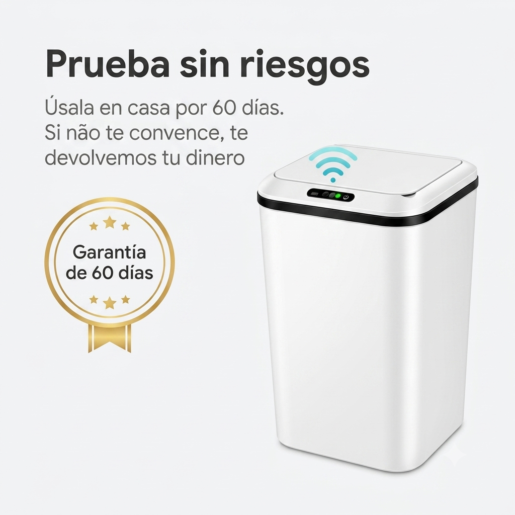 SmartLid™ Basurero Inteligente [Ábrelo Sin Tocar con las Manos]